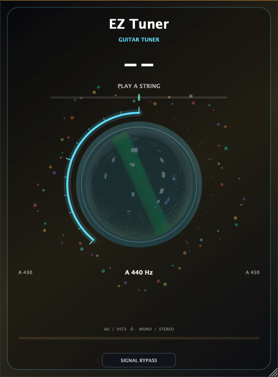 EZ Tuner interface